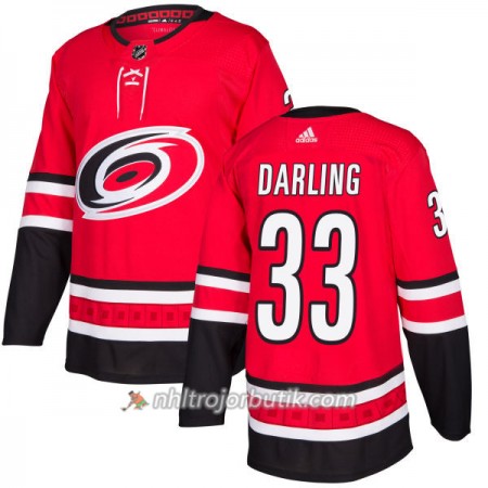 Män Ishockey Carolina Hurricanes Tröja Scott Darling 33 Adidas 2017-2018 Röd Authentic Män Ishockey Carolina Hurricanes Tröja Scott Darling 33 Adidas 2017-2018 Röd Authentic